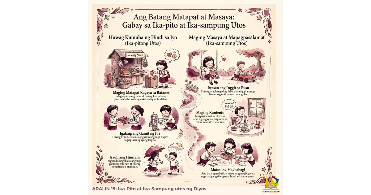 Preview: ARALIN 19 Ika-Pito at Ika-Sampung utos ng Diyos