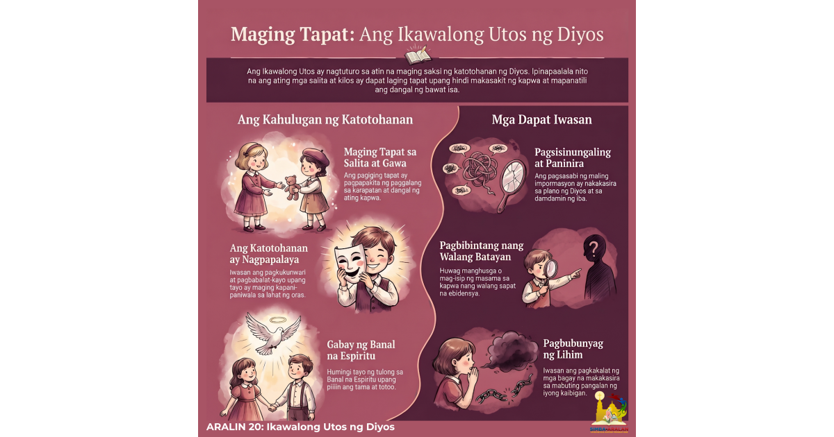 Preview: ARALIN 20 Ikawalong Utos ng Diyos