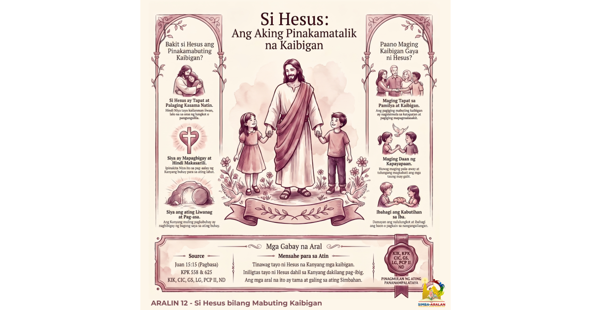 Preview: ARALIN 12 - Si Hesus bilang Mabuting Kaibigan