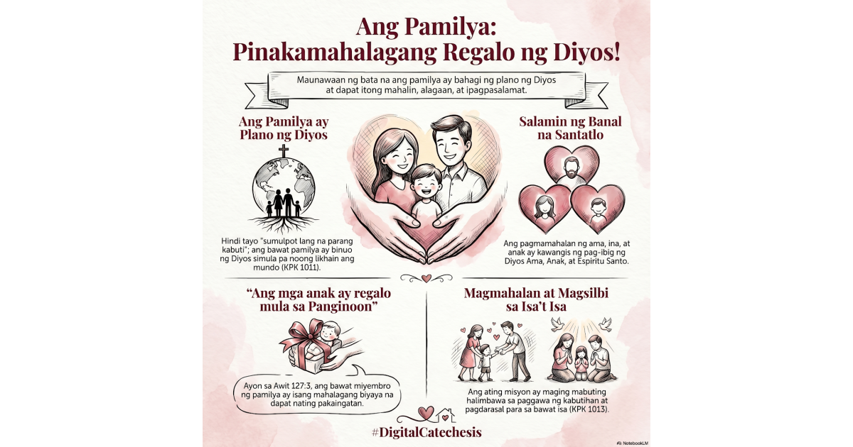 Preview: Pre Aralin 9 Pamilya Pinakamahalagang Regalo ng Diyos