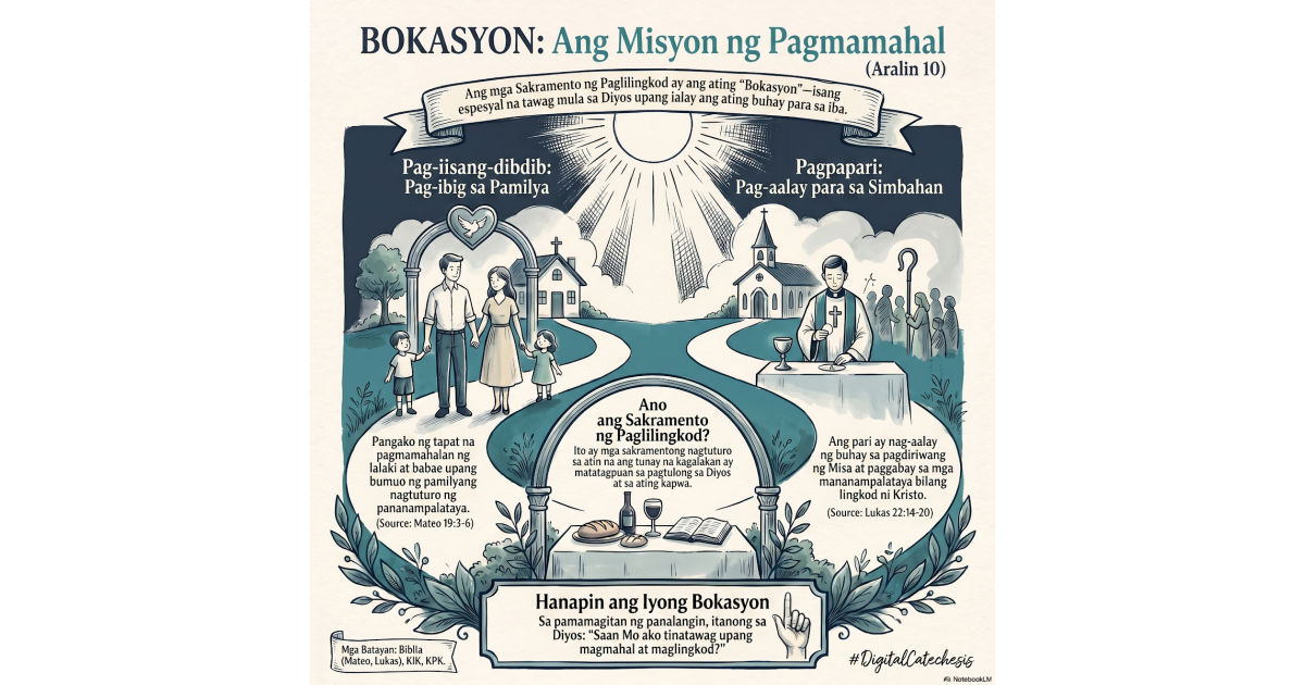 Preview: Post Aralin 10 Bokasyon Ang Misyon ng Pagmamahal