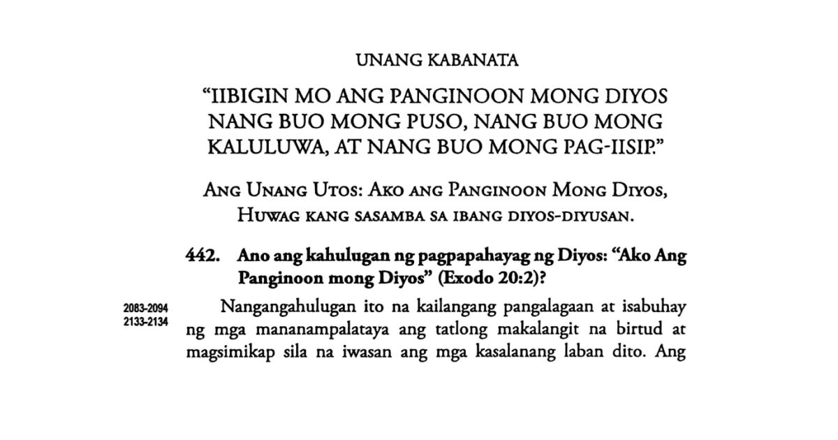 Preview: Unang Utos ng Diyos