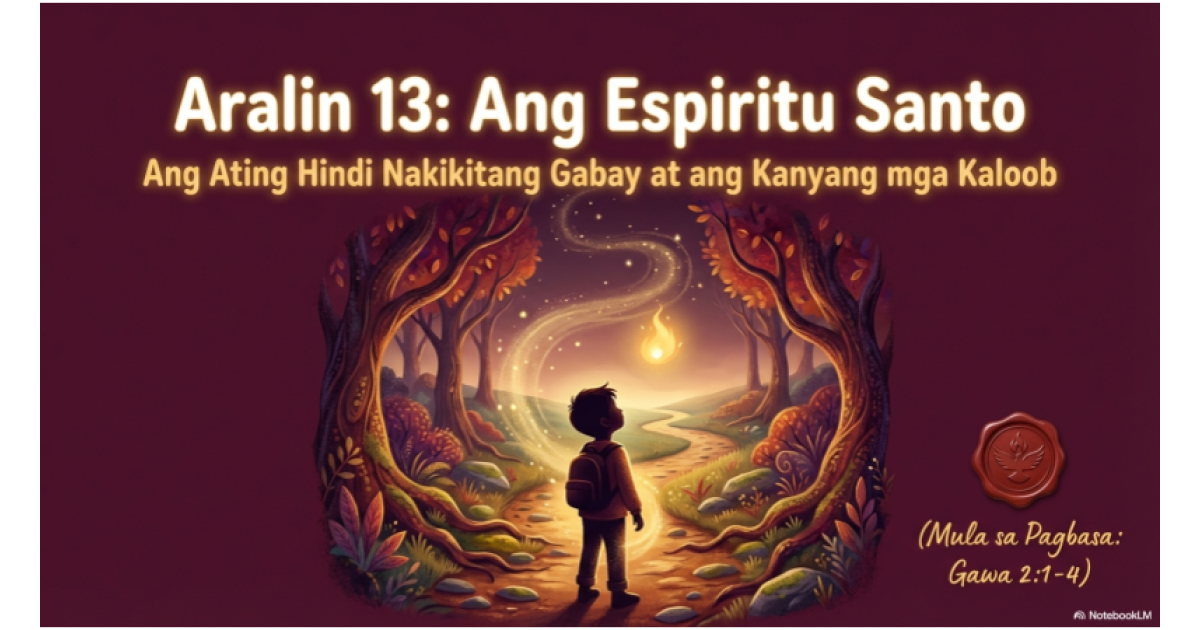Preview: Pre Aralin 13 The Spirit s Toolkit