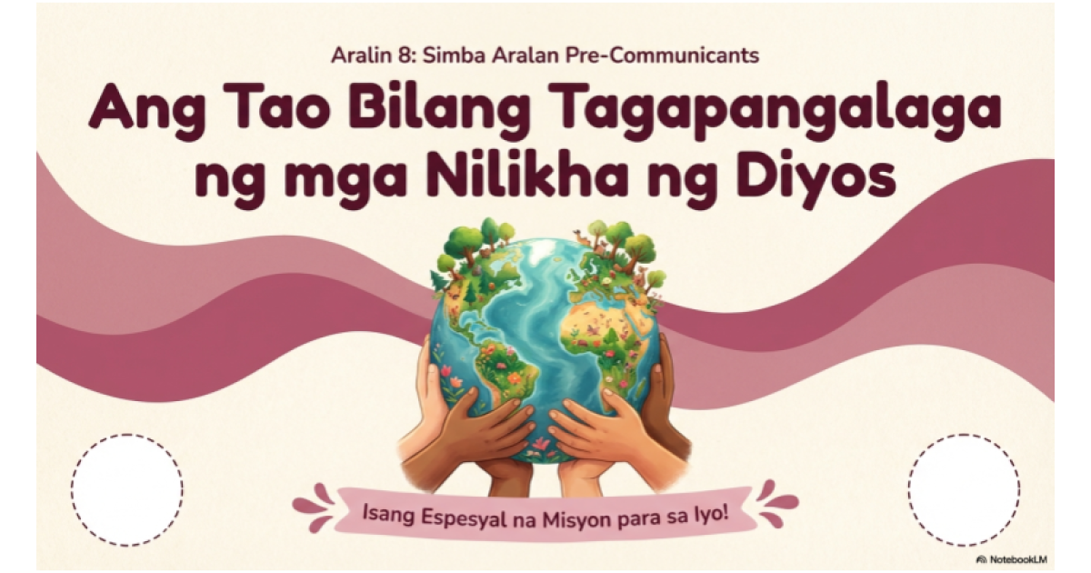 Preview: Pre Aralin 8 Munting Tagapangalaga
