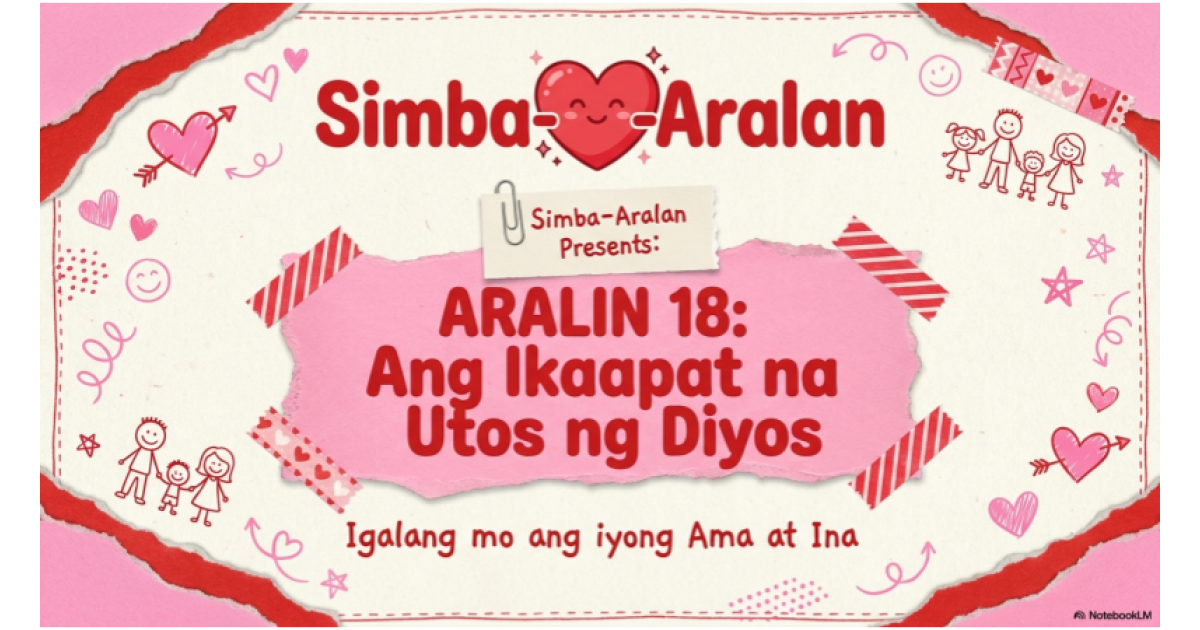 Preview: Pre Aralin 18 Honoring Our Parents